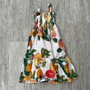 Cara Cara girls citrus dress